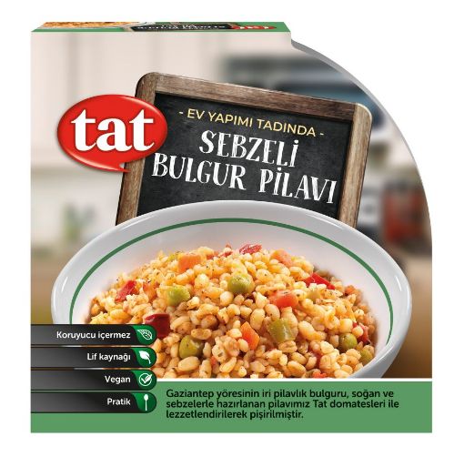 TAT BULGUR PİLAVI SEBZELİ 200 GR resmi