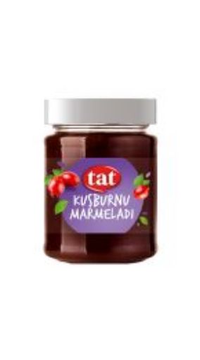 TAT MARMELAT KUŞBURNU 370 GR CAM resmi