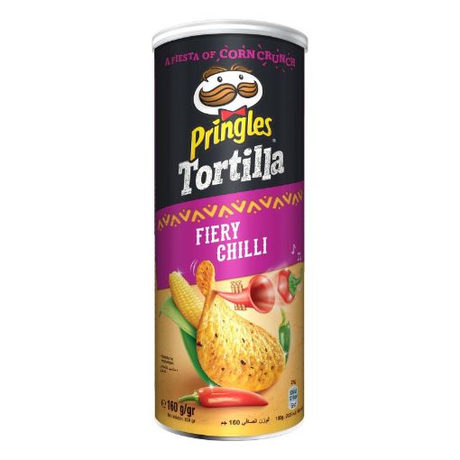 PRİNGLES TORTILLA BAHARATLI 160 GR resmi