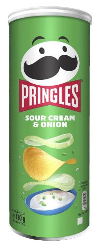PRINGLES EKŞİ KREMA SOĞAN 130 GR resmi
