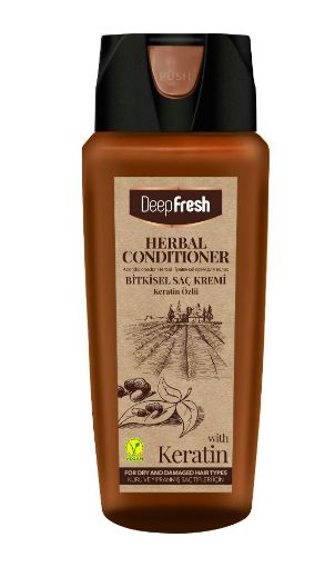 DEEP FRESH BİTKİSEL SAÇ KREMİ 500 ML KERATİN ÖZLÜ resmi