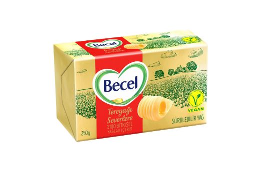 BECEL PAKET BİTKİSEL TEREYAĞI 250 GR resmi