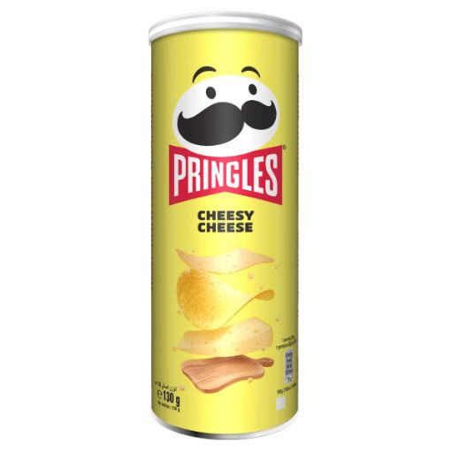 PRINGLES NACHO PEYNİRLİ 12X130 GR resmi