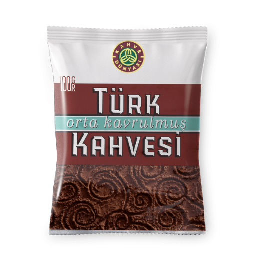 TÜRK KAHVESİ ORTA ÖĞÜTÜLMÜŞ  100G YP * 48 KL resmi