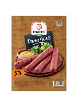 MARET 5'Lİ SOSİS 240G resmi