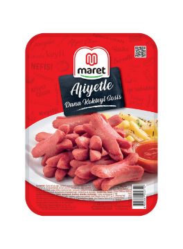 MARET AFİYETLE DANA SOSİS 200G resmi