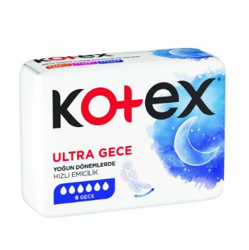KOTEX ULTRA SINGLE GECE(24*6) resmi