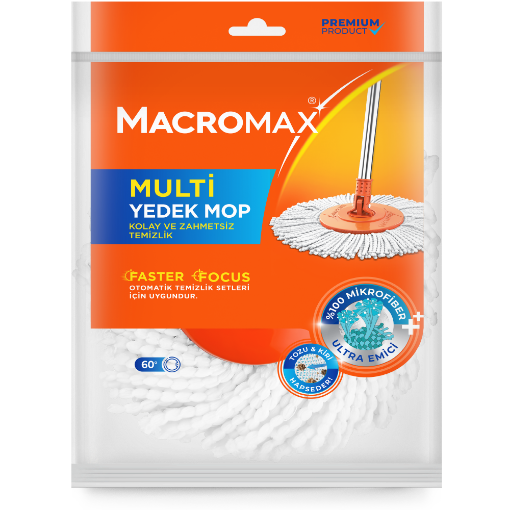MACROMAX FASTER YEDEK  MOP resmi