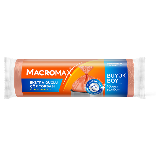 EXTRA GÜÇLÜ ÇÖP TORBASI BÜYÜK BOY 10 ADT resmi