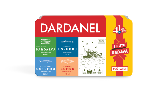 DARDANEL KUCUK BALIK 4LU KARMA resmi
