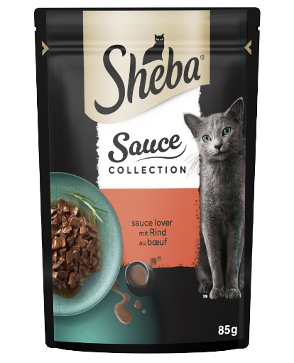 SHEBA YETİŞKİN SIĞIRLI YAŞ MAMA  85GR*28 resmi