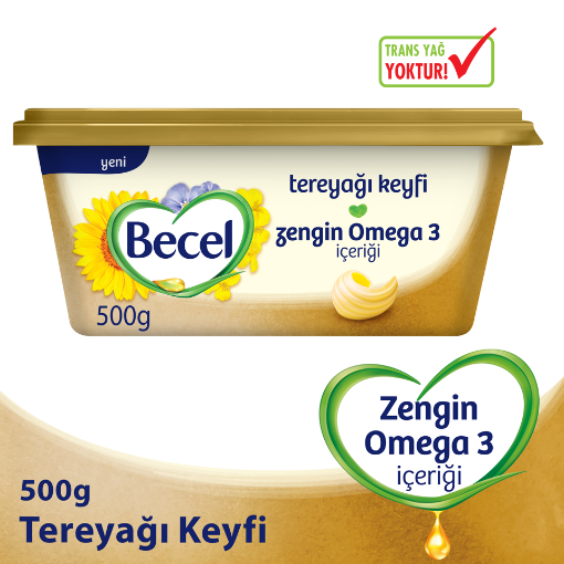 BECEL KASE TEREYAĞ KEYFİ 500 GR 16'LI resmi