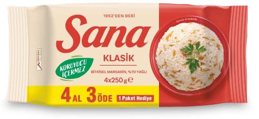 SANA PAKET MULTİ PACK 4'LÜ 250 GR  resmi